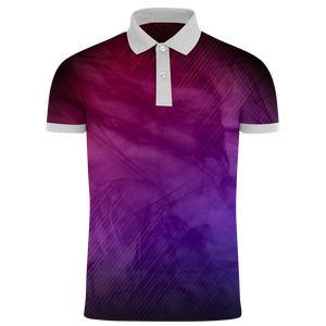 เสื้อยืดโปโลผู้ชายแบบสปอร์ต คอกลม แขนสั้น สไตล์ฮิปฮอป ดีไซน์กระดุม พร้อมโลโก้ปัก - Product Image 3
