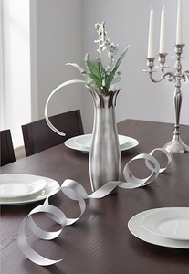 Modern Stainless Steel <b>Flower</b> Vase Tabletop <b>For</b> Home Decor Elegant Floral Arrangement Table <b>Centrepiece</b> Living Room - Product Image 6
