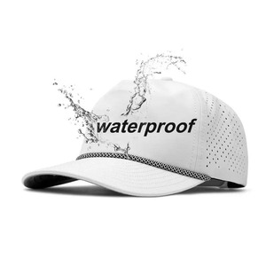 Gorra Deportiva Personalizada con Logotipo de Goma, Impermeable, Transpirable, Estilo Snapback, Tejido de Malla para Uso en Exteriores, Playa y Ocasiones Casuales - Product Image 4