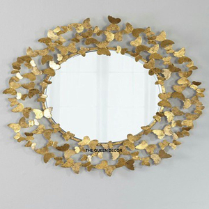 Espejo de Pared de Aluminio, Espejo Decorativo de Pared Único y Más Vendido, Espejo de Pared con Diseño Clásico para Interiores y Exteriores - Product Image 6