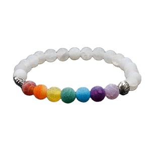 24 Colorful Glass <b>Beads</b> Jewelry Handicraft Best Hand Cuff <b>Bracelet</b> Fashion Jewelry Accessories <b>Women</b> Fashion Jewelry Necklaces - Product Image 3