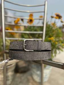 Mens Premium Handmade <b>Other</b> Formal Belt with Embroidery and Durable Copper Buckle Vintage Style - Product Image 3