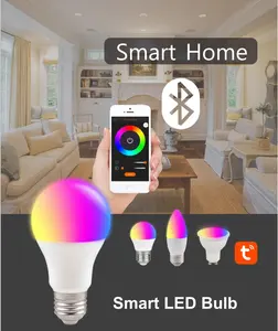 ATACADO RGB LIGHT BULB Controle Remoto 9w 12W Wifi Rgb Levou Lâmpadas