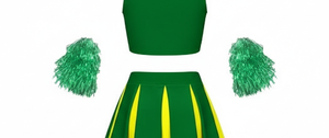 Soft Fabric Practice Wear Cheerleading Uniform Training Wear Latest Design Cheerleading Uniform - Product Image 4