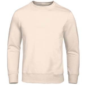 Sudadera de cuello redondo 100% algodón para hombre, diseño personalizado con logo impreso, sudaderas con capucha y sudaderas de algodón. - Product Image 2