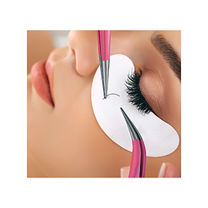 Pinzas para Pestañas ASAP Precision Silver de Acero Inoxidable Duradero con Punta Inclinada de 10 mm, Suaves para Extensiones de Pestañas - Product Image 5
