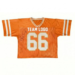 Cheap Price Customized American Football Jersey Unisex High Quality <b>Mesh</b> <b>Short</b> Sleeve Quick Dry UV Protection for Men Women - Product Image 1