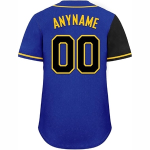 Maillot de baseball sublimé avec une coupe athlétique moderne et un matériau léger pour les joueurs actifs - Product Image 2