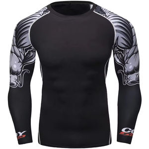 Camiseta de Protección Solar Rash Vest para Surf, Camiseta de Compresión para Hombre con Protección Solar UPF 50, Rashguard para Hombre - Product Image 3