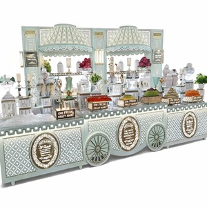Mostrador Modular de Buffet para Interiores y Exteriores, Estilo Clásico Moderno, de Acero Inoxidable, Marca Regal Heritage - Product Image 1