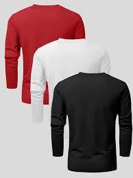 STELLAR Regular Fit Fabric Spandex/Polyester Lower Hem Logo Position Men Athletic <b>Patchwork</b> Long Sleeve O-Neck T-<b>Shirt</b> - Product Image 4