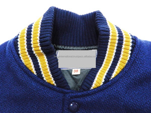 Abrigos de Invierno Azul Rey de Alta Calidad, Personalizables, Ecológicos, con Cuello Alto, Bordados, Casuales, Ajustados, Estilo Bomber y Béisbol - Product Image 6