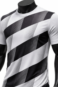 เสื้อฟุตบอลทีม OEM แบบสั่งทำพิเศษ พิมพ์ลายแบบ Sublimation เต็มตัว พร้อมโลโก้ ชื่อ และหมายเลขตามสั่ง แขนสั้น ผ้าสี่ทางยืดหยุ่น กันลม เป็นมิตรต่อสิ่งแวดล้อม - Product Image 6