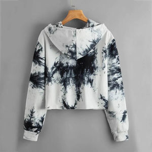 Ensemble sweat à capuche court et short pour femme, col montant, en polaire de haute qualité, prix raisonnable, collection hiver - Product Image 6