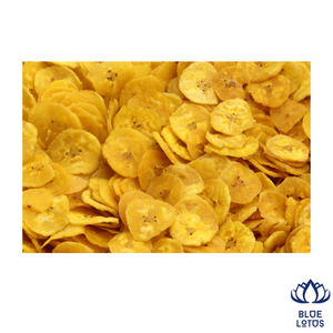 Tranches de banane séchées sous vide Blue Lotus, chips de fruits croustillants, collation, durée de conservation de 12 mois - Product Image 1