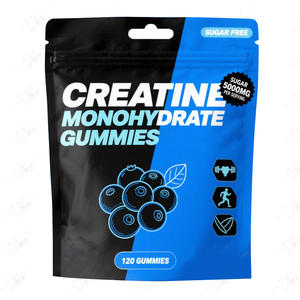 Gommes à la créatine personnalisées en sachet sans sucre OEM ODM marque privée bonbons créatine performance musculaire énergie marque privée - Product Image 1