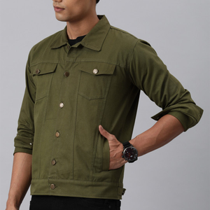 OEM <b>Mens</b> <b>Denim</b> Jean <b>Jacket</b> Casual Outwear Fall <b>Jacket</b> <b>Denim</b> Button up Coat Oversize <b>Denim</b> <b>Jacket</b> for <b>Men</b> acidwash fashion casual - Product Image 2