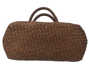 Fashion Woven Leather Handbag Durable Large Capacity Tote Bag - Product Image 6