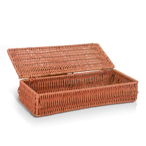 Juego de cajas apilables de ratán al precio más bajo, contenedor de almacenamiento multifuncional, cestas ecológicas. - Product Image 5