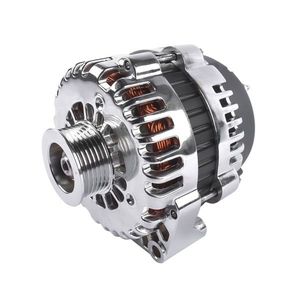 Alternateur chromé LS Truck 220A AD244 avec connecteur 4 broches compatible avec Chevrolet Silverado et GMC Sierra 4.8 5.3 6.0 (1999-2006) - Product Image 4