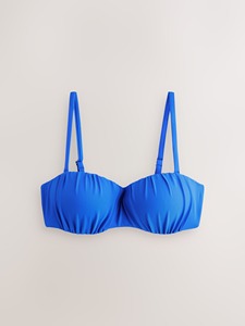 Traje de baño bikini de dos piezas para mujer, top triangular con tirantes ajustables, parte inferior de cintura alta para playa, piscina, verano - Product Image 6