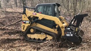 Chargeuse compacte sur pneus d'occasion Cat CAT 289D3 avec broyeur lourd intégré, faible nombre d'heures, machine puissante pour travaux agricoles, à vendre - Product Image 6