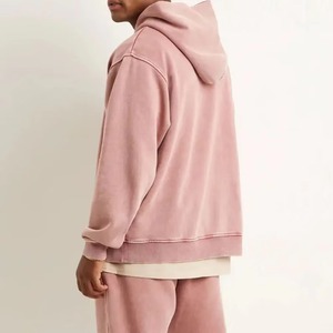 Ropa de Invierno Básica, Sudaderas con Efecto Desgastado, Color Sólido, 100% Algodón, Ecológicas, Duraderas, Ropa de Moda Hecha en Pakistán - Product Image 3