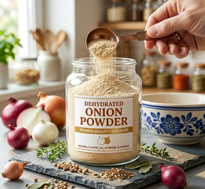 Poudre d'oignon déshydratée 25 kg, qualité supérieure, emballée sous vide, provenant d'Inde, pour la transformation alimentaire et les mélanges d'assaisonnement - Product Image 2