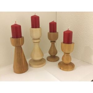 RR Enterprises - Portavelas de Madera para Decoración del Hogar, Estilo Interior, para Velas, Faroles y Frascos de Velas, Modelo RR202513168 - Product Image 2