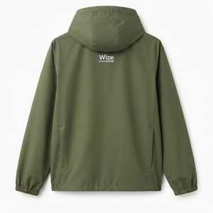 Men's winter windbreaker <b>Fleece</b> <b>lined</b> plus size Custom logo <b>jacket</b> Wholesale low price Men's Windbreaker <b>jacket</b> - Product Image 2