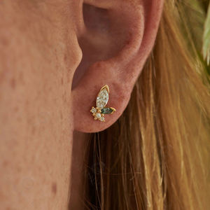 Pendientes de Diamantes Naturales de Corte Premium, Certificados por IGI, Joyería de Plata de Ley 925 de Lujo, Disponibles a Precio de Mayoreo - Product Image 3
