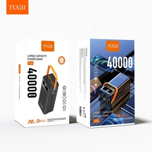 Tugii 22.5W Nhanh Chóng Sạc Sạc Sạc Di Động Với 2 Cáp LED Hiển Thị Pin Ngân Hàng Điện 50000MAh Cho Các Thiết Bị Điện Tử - Product Image 4