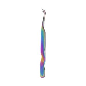 Pinzas de punta recta con agarre integrado de alta precisión para aislamiento de pestañas, para técnicos y artistas de extensión de pestañas clásica - Product Image 6