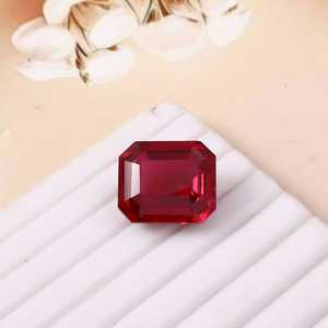 Rubis rouge sang naturel, taille coussin, facetté, pierre précieuse en vrac pour la fabrication de bijoux, vente en gros Zubeda Gems 20 carats Rajasthan - Product Image 3