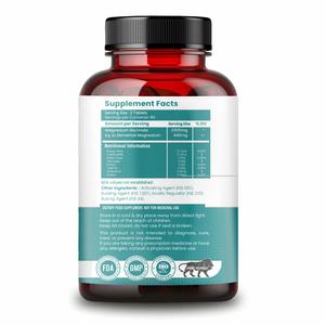 Raskam Magnesio Glicinato, 2000 mg por porción, 120 tabletas vegetarianas, apoya la recuperación muscular, el sueño y la salud nerviosa - Product Image 2