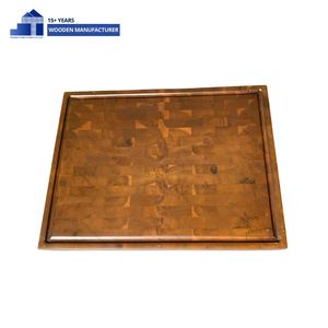 Ensemble de planches à découper en teck de qualité supérieure, planches à découper en bois massif, fournisseur d'ustensiles de cuisine en bois sur mesure, produit phare 2026 - Product Image 6