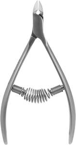Coupe-cuticules professionnel en acier inoxydable de qualité chirurgicale avec ressort doré pour manucure et pédicure - Product Image 6