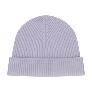 Gorro Unisex Morado, 100% Acrílico, Tejido, Color Sólido, Casual, de Invierno, para Adultos, 56-58CM, Gorros Multicolores - Product Image 3
