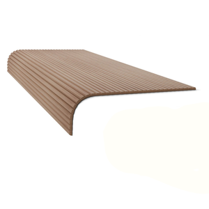 Panneau mural en placage de bois rayé, design minimaliste moderne, décoration intérieure, usage domestique, panneau 3D insonorisant - Product Image 1