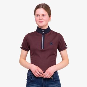 Camiseta de Equitación Elástica en 4 Direcciones de Alta Calidad, Camiseta Deportiva, Camiseta de Competición, Polo en Tejido Técnico Suave al Tacto - Product Image 1