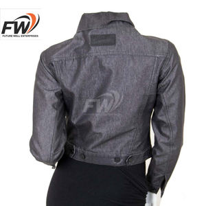 Nuevas Chaquetas Vaqueras Largas de Algodón Azul Oversize para Mujer, Chaquetas de Jean para Mujer al por Mayor, Abrigos Casuales de Mezclilla para Mujer - Product Image 2