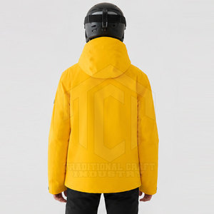 Chaqueta de Esquí Premium con Capucha, Transpirable, con Logotipo Frontal, Material de Nailon/Poliéster para Invierno - Product Image 3