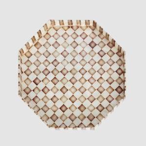 Plateau de service en os incrusté, fait main, design élégant, à un seul niveau, pour salle de bain, compatible lave-vaisselle, qualité alimentaire, prix bas - Product Image 3