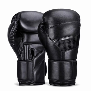 Guantes de Boxeo de Encaje de Alta Calidad al por Mayor, Guantes de Boxeo de Piel con Cordones para Adultos, Guantes de Sparring con Logotipo Personalizado - Product Image 3
