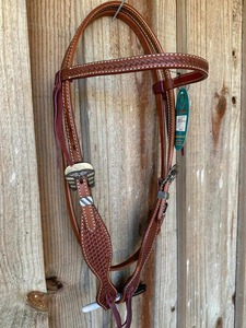 Durable 100% English Leather Horse Bridle Custom Logo Custom Design Fancy Stitching Western Riding Winter Equestrian - Product Image 5