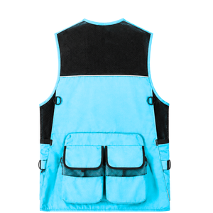 Gilet Softshell Respirant pour Hommes Adultes, Couleur Unie, Sans Manches, Vêtement de Chasse d'Automne, Matière Nylon, Poches, Ceinture Ajustable, Personnalisable - Product Image 2