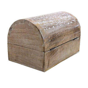 Caja de Madera Tallada a Mano, Caja de Madera Maciza de Mango, Caja de Joyería de Madera para Regalos, Venta al por Mayor de Fábrica al Mejor Precio, Caja de Regalo de Madera - Product Image 1