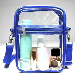 Sac fourre-tout en PVC transparent personnalisé avec logo, approuvé pour les stades, pour hommes et femmes, prix de gros pour les écoles secondaires – Vente chaude - Product Image 6