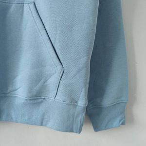 Sudaderas con Capucha de Invierno Azul Claro de la Mejor Calidad, Diseño Personalizado, para Hombre y Mujer, al por Mayor, de Forro Polar Térmico, Transpirable, con Cremallera, Antiencogimiento - Product Image 3