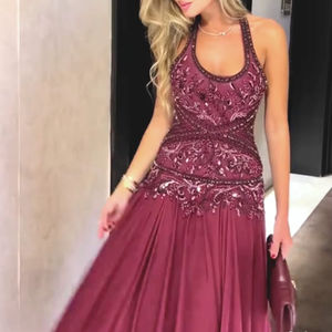 Vestido de Fiesta de Noche de Diseño Moderno y Calidad Premium para Mujer, Vestido Elegante Bordado a la Moda - Product Image 1